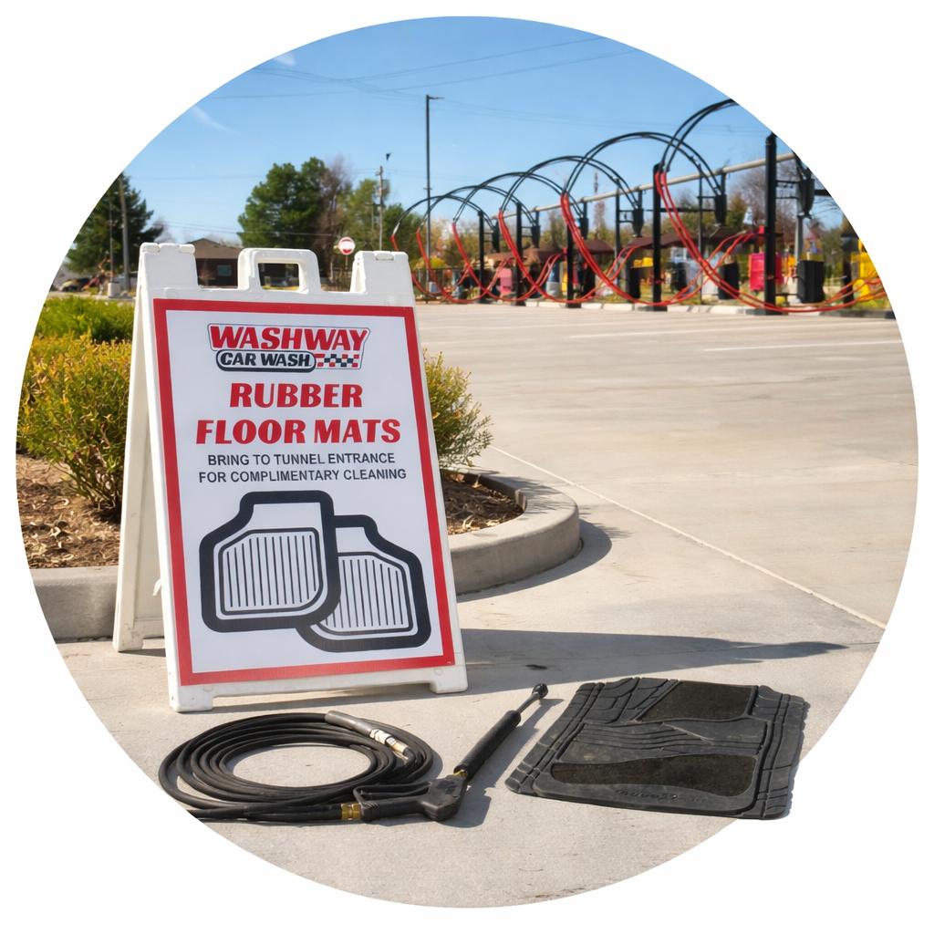 Mat Washing
Station